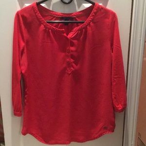 Tommy Hilfiger Mixed Media Top